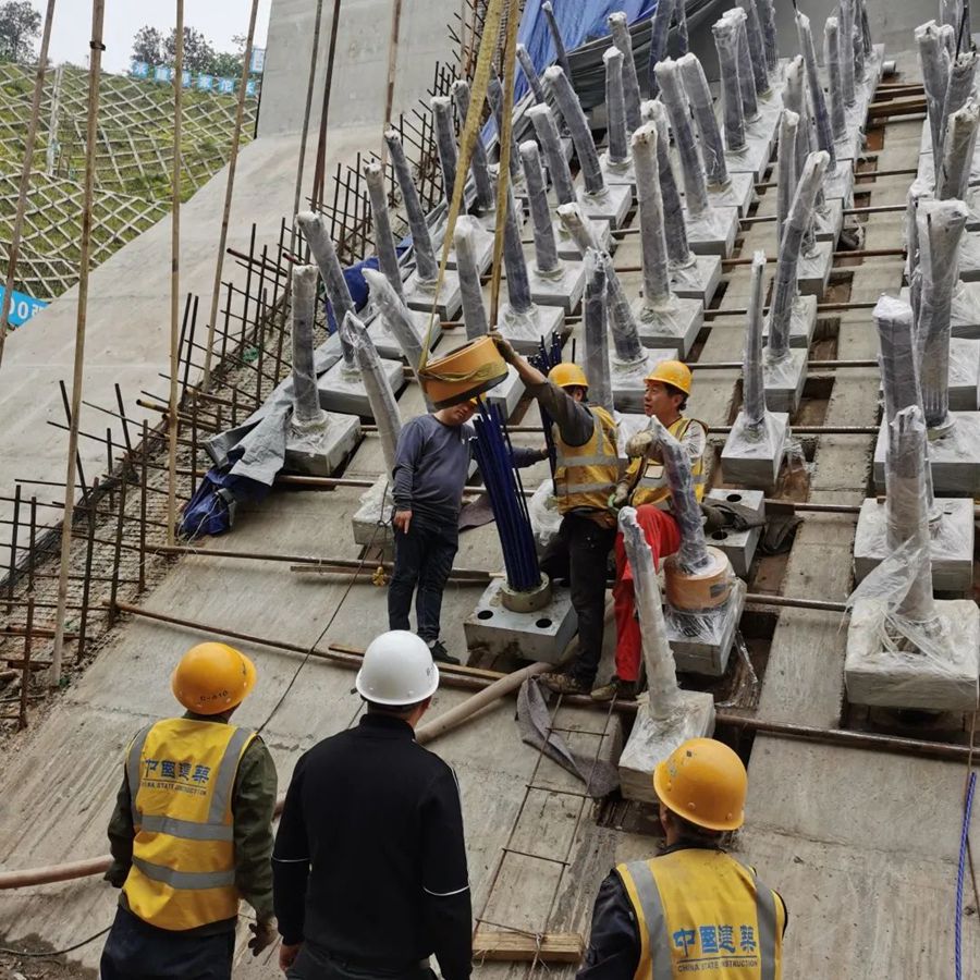 Puente colgante de doble propósito de vía pública de tramo más grande cerrado con éxito.