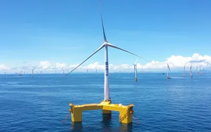 【Felicitaciones】La primera turbina eólica marina flotante resistente a los tifones del mundo está conectada a la red